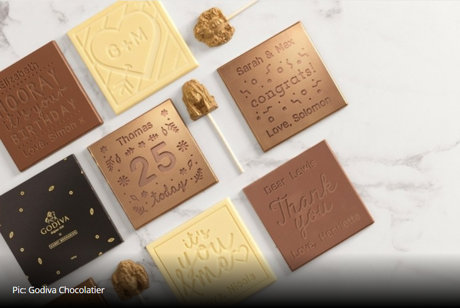3D chocolate heads: Godiva Chocolatier taps into personalization gifting market